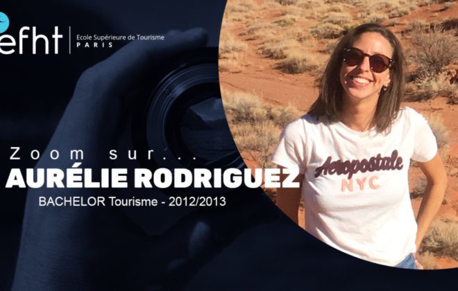 Bachelor tourisme EFHT : Aurélie Rodriguez